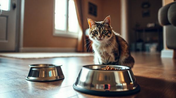 Découvrez comment une gamelle anti glouton améliore les repas de votre chat