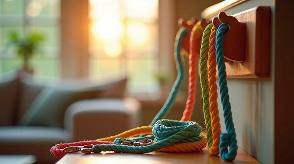 Des harnais, laisses et colliers colorés pour votre chien